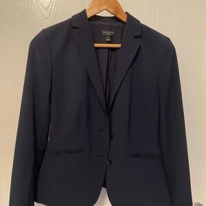 Ann Taylor Blue Tailored Blazer for Business
